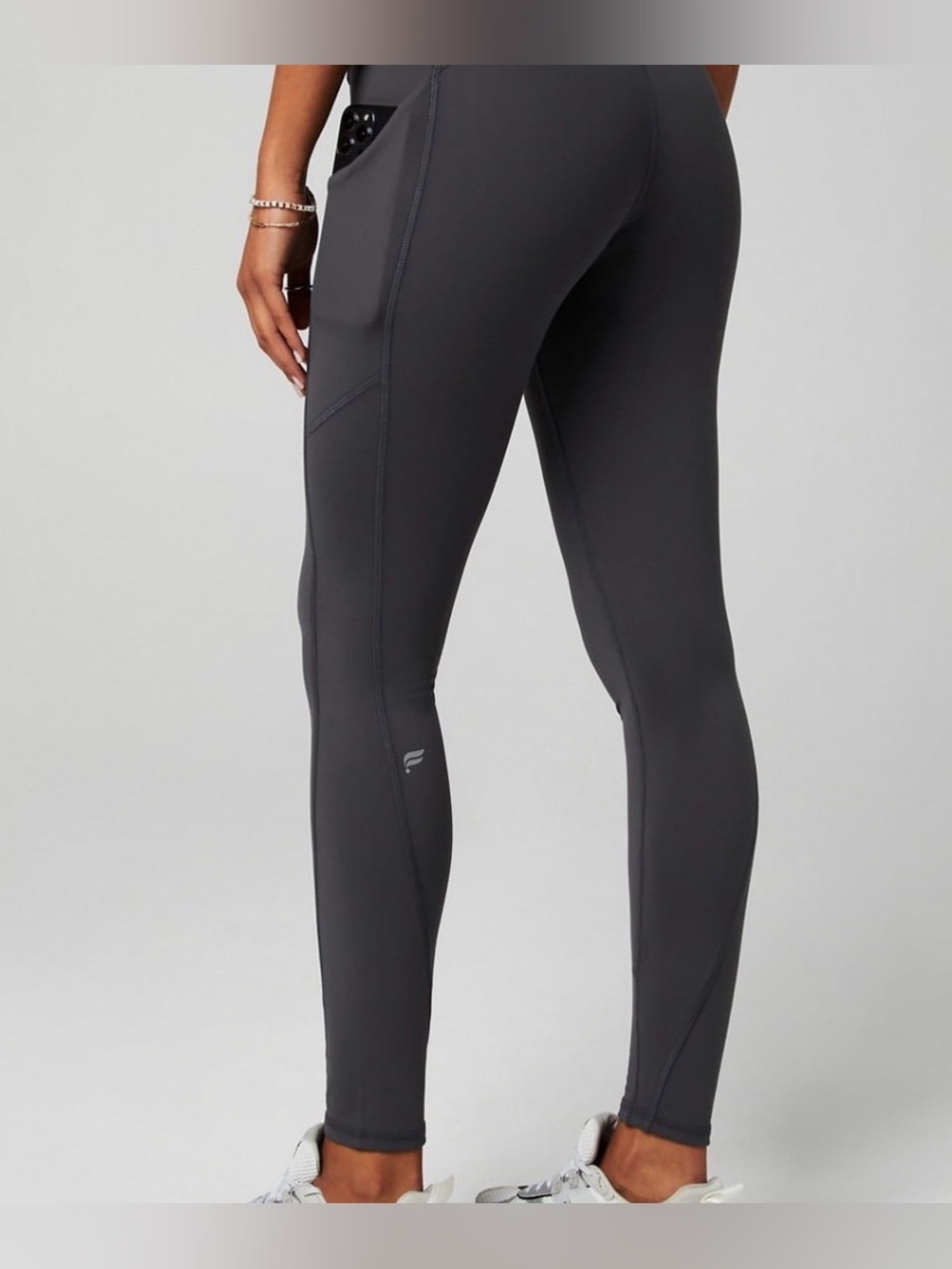 FABLETICS Oasis PureLuxe High-Waisted Legging in Core Grey